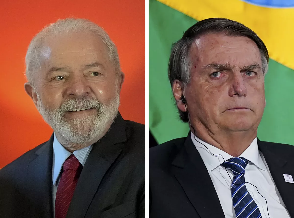 Datafolha: Lula tem 49%, e Bolsonaro, 44%; brancos e nulos são 5%, e indecisos, 2%